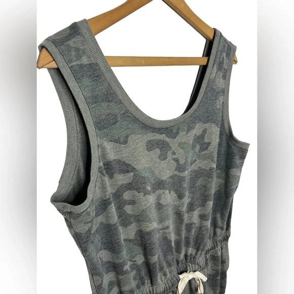 JANE AND DELANCEY Camouflage Camo Print Sleeveless Lounge Jumpsuit One Piece - Picture 4 of 8